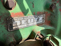 1960 deutz d40.2 oldtimer tractor - afbeelding 15 van  22