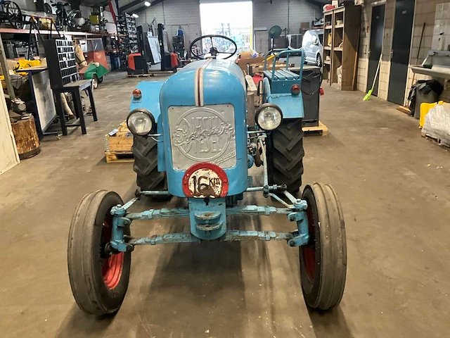 1960 eicher ed 105/5 oldtimer tractor - afbeelding 12 van  22
