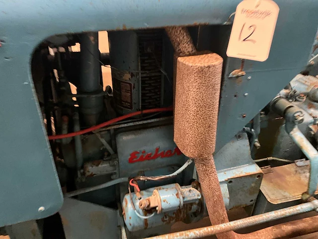 1960 eicher ed 105/5 oldtimer tractor - afbeelding 2 van  22