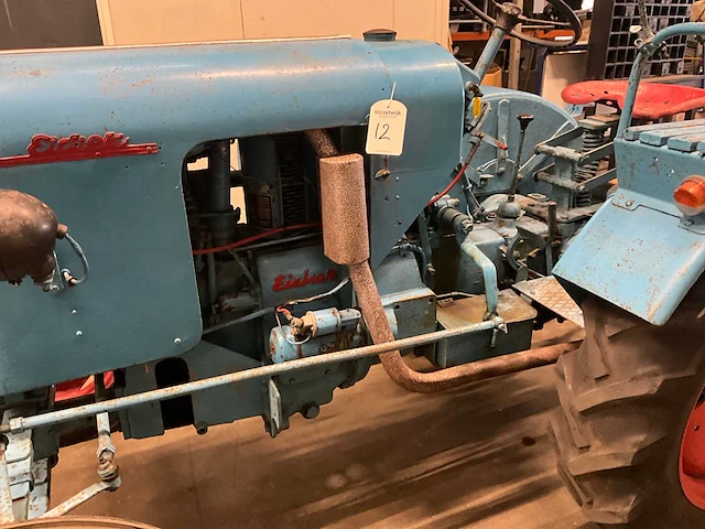 1960 eicher ed 105/5 oldtimer tractor - afbeelding 20 van  22