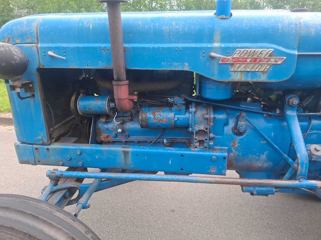 1960 fordson power major oldtimer tractor - afbeelding 12 van  14