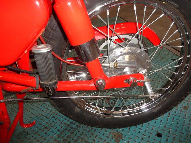 1960 gilera giubileo 124 | italian classic motorcycle - afbeelding 11 van  11