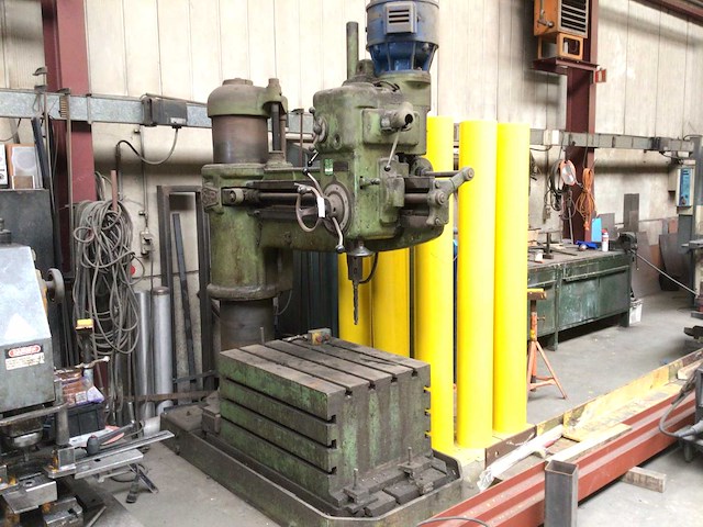 1960 gsp 44r12 radiale boormachine - afbeelding 1 van  7
