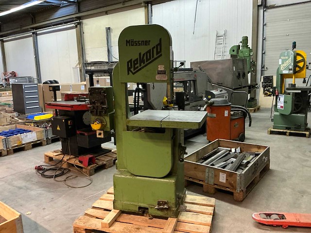 1960 mössner rekord sm/400 lintzaagmachine - afbeelding 1 van  10