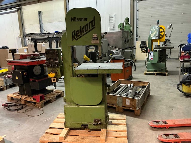 1960 mössner rekord sm/400 lintzaagmachine - afbeelding 2 van  9