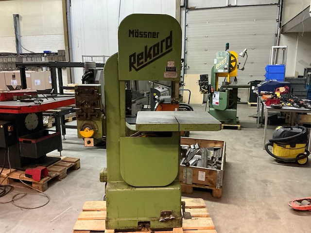 1960 mössner rekord sm/400 lintzaagmachine - afbeelding 3 van  9