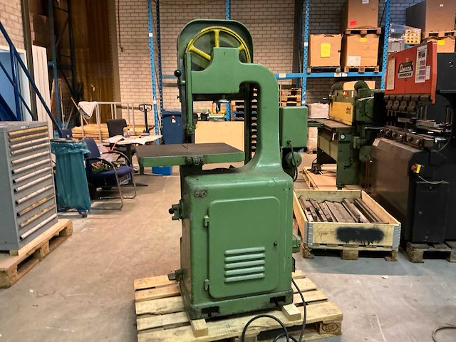 1960 mössner rekord sm/400 lintzaagmachine - afbeelding 4 van  9