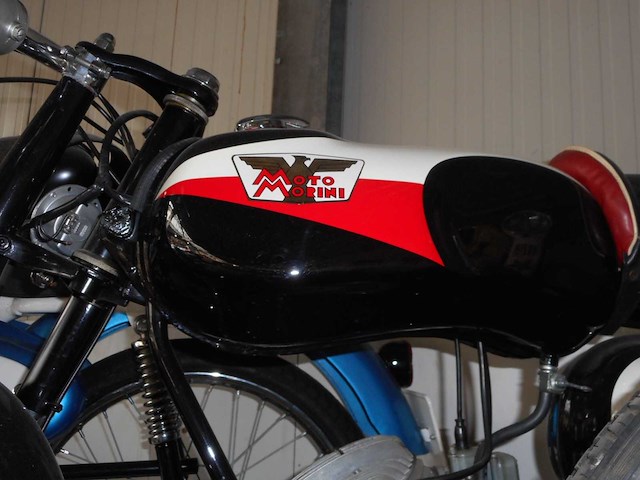 1960 moto morini 50cc 4-stroke | italian classic moped - afbeelding 6 van  7