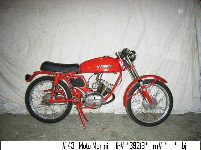 1960 moto morini 50cc | italian classic moped - afbeelding 3 van  7