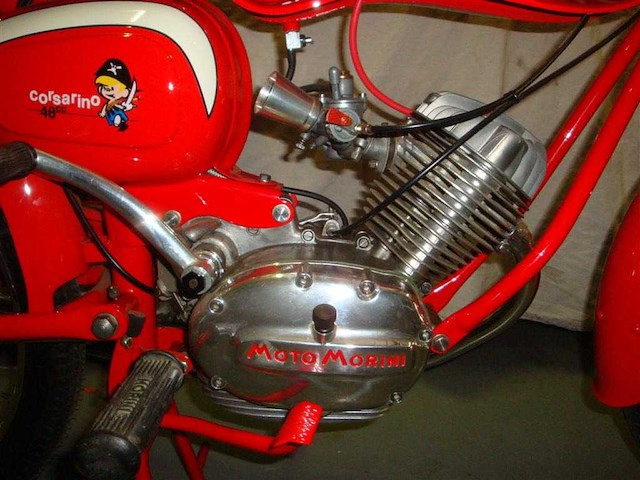 1960 moto morini corsarino #5 50cc | italian classic moped - afbeelding 4 van  6