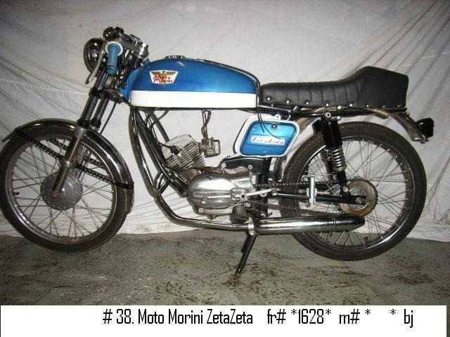 1960 moto morini zeta zeta 50cc | italian classic moped - afbeelding 3 van  10
