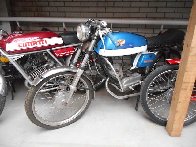 1960 moto morini zeta zeta 50cc | italian classic moped - afbeelding 8 van  10