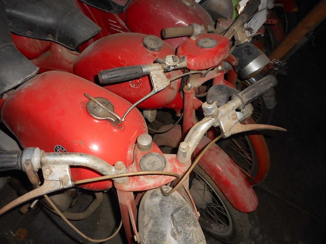 1960 motom 50cc restoration project | italian classic moped - afbeelding 5 van  17