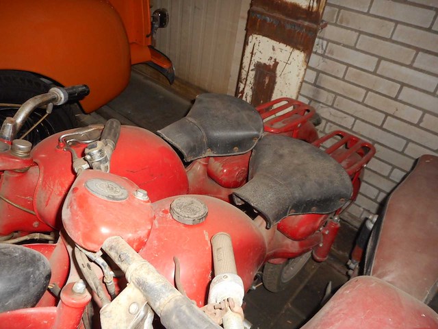 1960 motom 50cc restoration project | italian classic moped - afbeelding 10 van  17