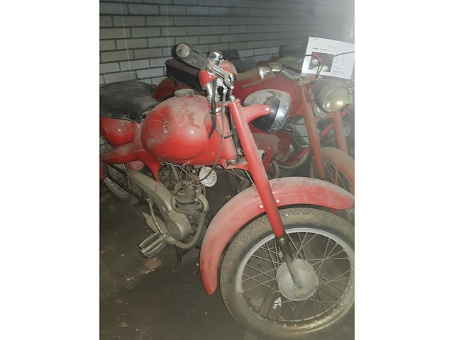 1960 motom 50cc restoration project | italian classic moped - afbeelding 12 van  17
