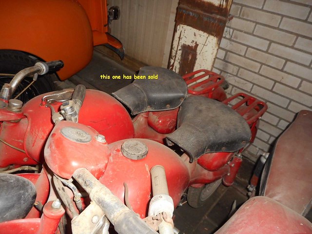 1960 motom 50cc restoration project | italian classic moped - afbeelding 15 van  17