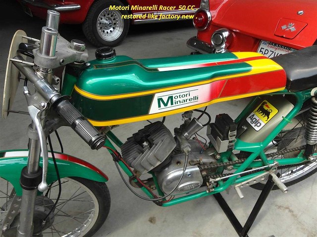 1960 motori minarelli racer 50cc | italian racing moped - afbeelding 7 van  14