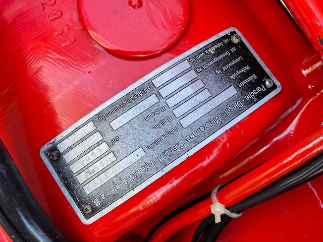 1960 porsche standard 218h oldtimer tractor - afbeelding 28 van  36