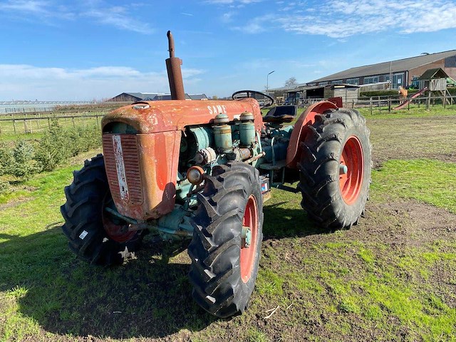 1960 same 480dt oldtimer tractor - afbeelding 8 van  8