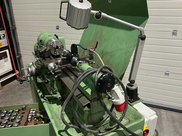 1960 schaublin 102 vm centerdraaibank met spantangen, vierklauw en wisselwielen - afbeelding 4 van  21