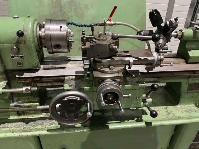 1960 schaublin 102 vm centerdraaibank met spantangen, vierklauw en wisselwielen - afbeelding 5 van  21