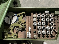 1960 schaublin 102 vm centerdraaibank met spantangen, vierklauw en wisselwielen - afbeelding 9 van  21