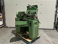 1960 schaublin 102 vm centerdraaibank met spantangen, vierklauw en wisselwielen