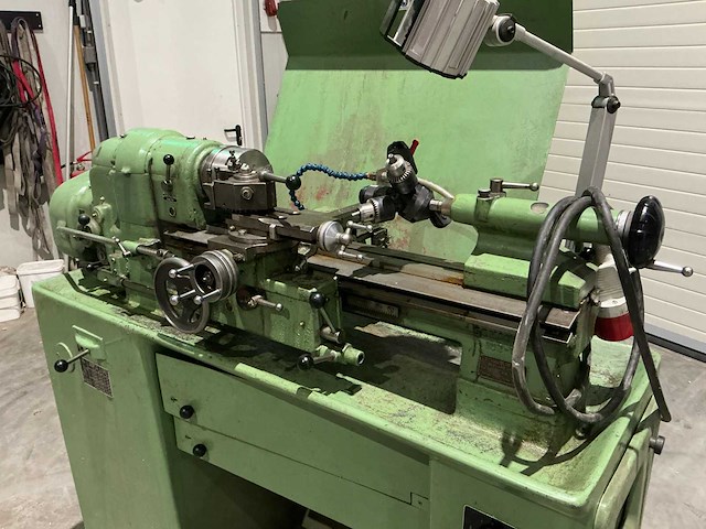 1960 schaublin 102 vm centerdraaibank met spantangen, vierklauw en wisselwielen - afbeelding 21 van  21