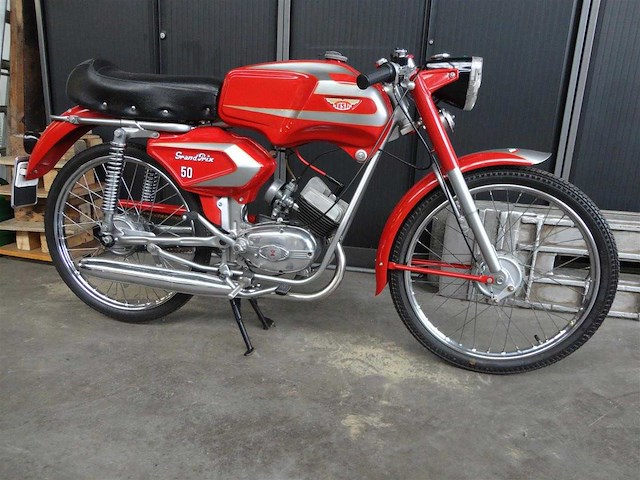 1960 testi grand prix 50cc | italian racing moped - afbeelding 3 van  9