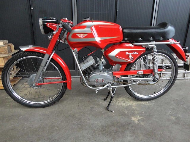 1960 testi grand prix 50cc | italian racing moped - afbeelding 6 van  9