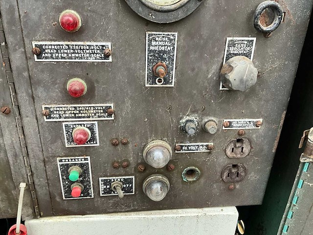 1960 u.s army -15-1 stroomgenerator - afbeelding 2 van  15