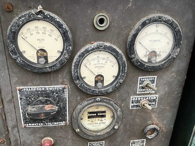 1960 u.s army -15-1 stroomgenerator - afbeelding 15 van  15