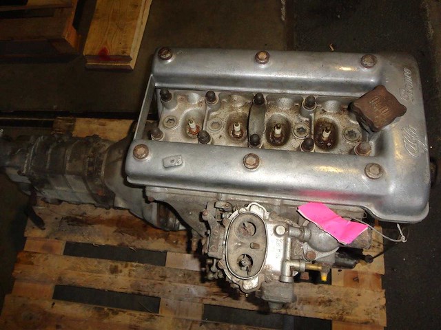 1961 alfa romeo giulietta t.i. 1300 engine & gearbox | original classic parts - afbeelding 6 van  8