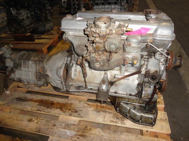 1961 alfa romeo giulietta t.i. 1300 engine & gearbox | original classic parts - afbeelding 8 van  8