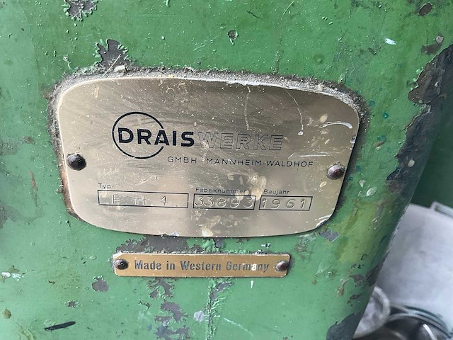 1961 draiswerke fh4 planeetmenger / zware industriële mixer - afbeelding 8 van  8