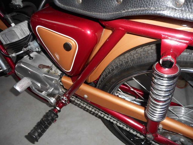 1961 giulietta sport 50cc | italian classic moped - afbeelding 11 van  21