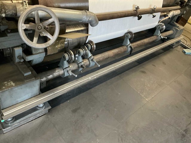 1961 goebel darmstadt u7-2500 industriële papierverwerkingsmachine - afbeelding 36 van  43