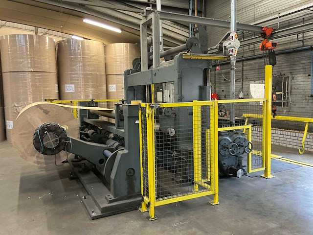 1961 goebel darmstadt u7-2500 industriële papierverwerkingsmachine - afbeelding 41 van  43