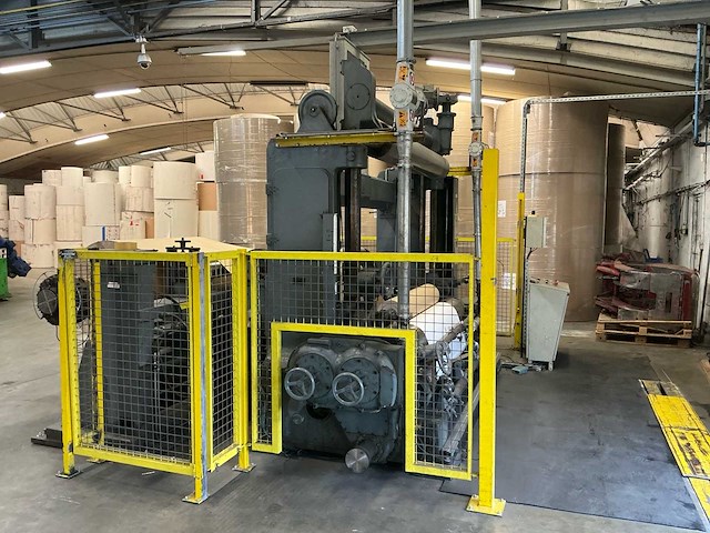 1961 goebel darmstadt u7-2500 industriële papierverwerkingsmachine - afbeelding 42 van  43