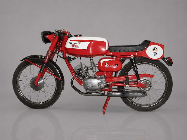 1961 moto morini corsarino #3 50cc | italian classic moped - afbeelding 1 van  2