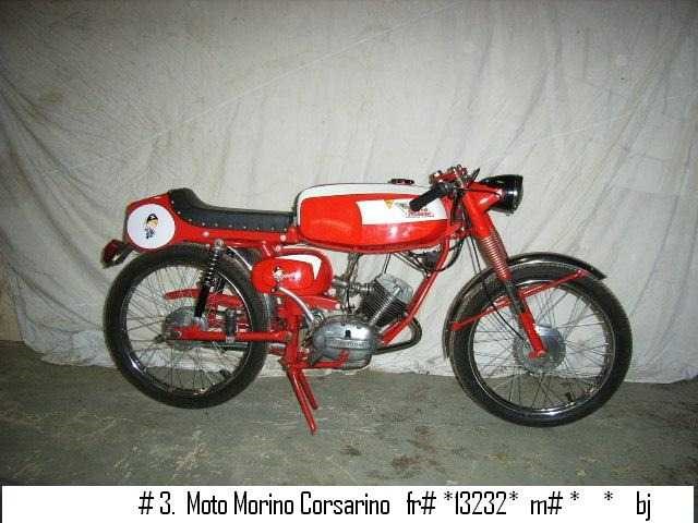 1961 moto morini corsarino #3 50cc | italian classic moped - afbeelding 3 van  3