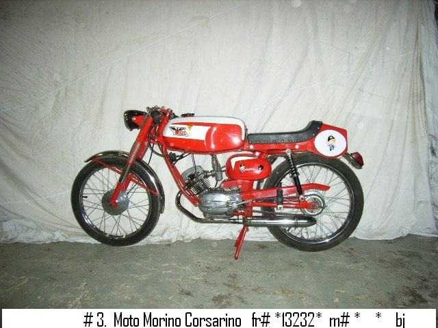 1961 moto morini corsarino #3 50cc | italian classic moped - afbeelding 2 van  2