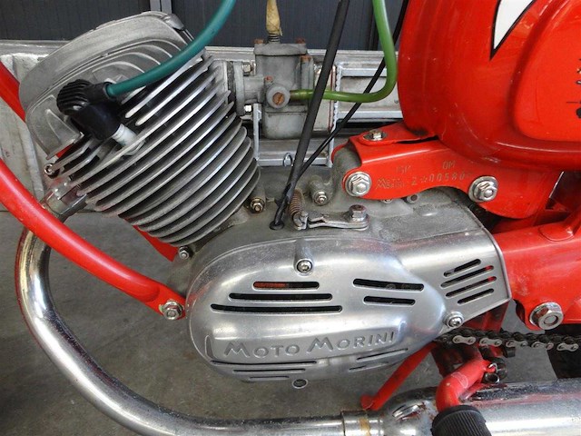 1961 moto morini corsarino 50cc | italian classic moped - afbeelding 2 van  17