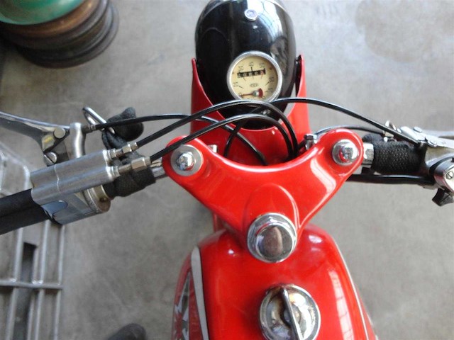 1961 moto morini corsarino 50cc | italian classic moped - afbeelding 6 van  17