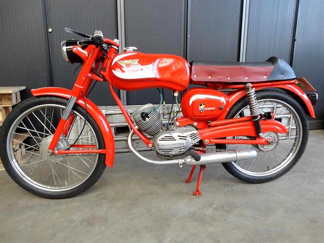 1961 moto morini corsarino 50cc | italian classic moped - afbeelding 10 van  17