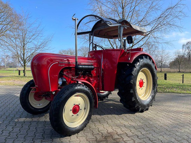 1961 porsche super master 19l oldtimer tractor - afbeelding 1 van  62