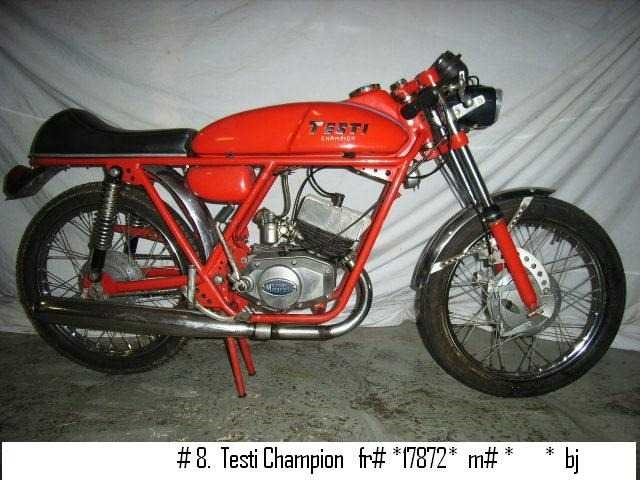1961 testi champion 50cc | italian classic moped - afbeelding 2 van  3