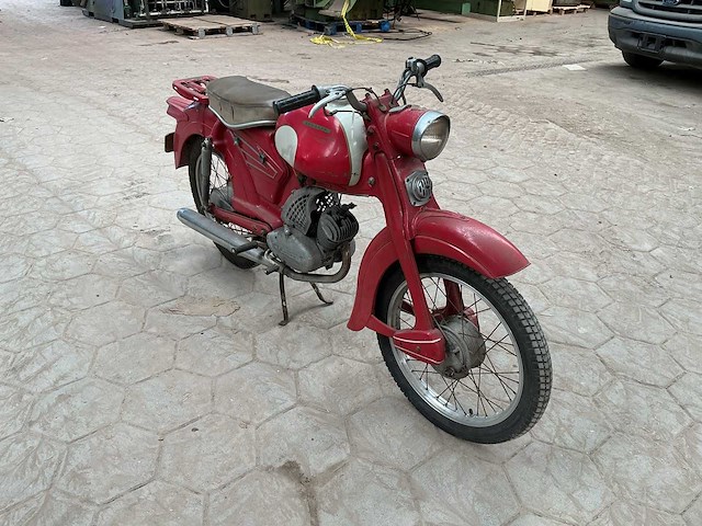 1961 zundapp falconette ks50 510-227 oldtimer brommer - afbeelding 3 van  10