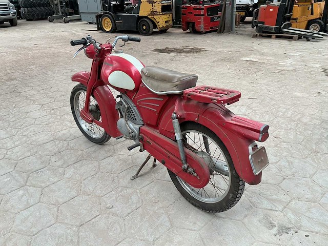 1961 zundapp falconette ks50 510-227 oldtimer brommer - afbeelding 4 van  10