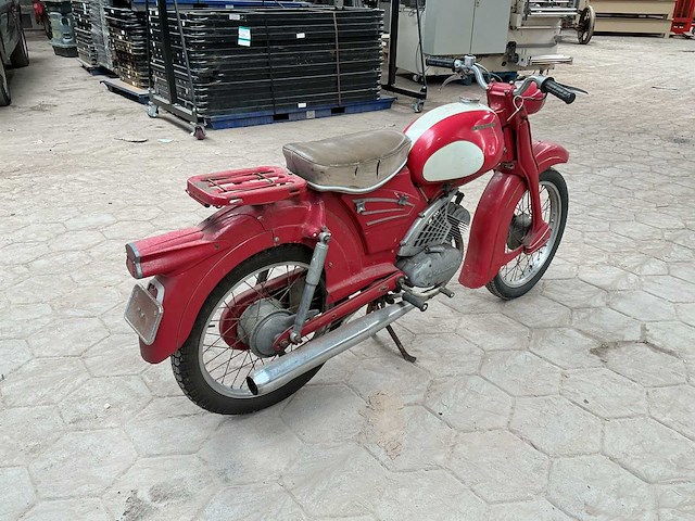 1961 zundapp falconette ks50 510-227 oldtimer brommer - afbeelding 5 van  10